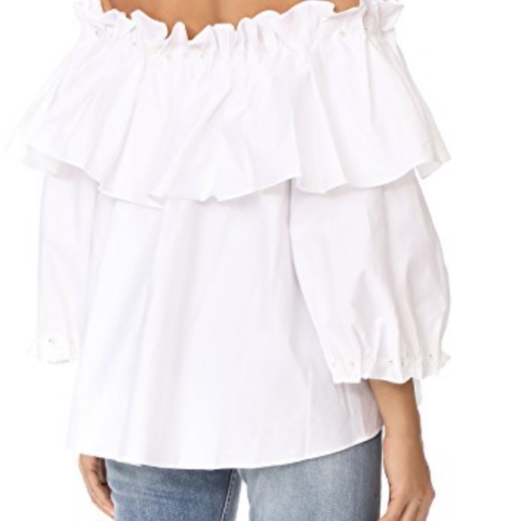 🩵SOLD🩵JONATHAN SIMKHAI pearl blouse - Picture 5 of 5